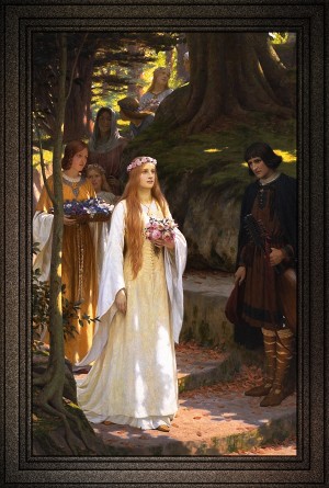 My Fair Lady by Edmund Leighton